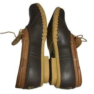 Vtg L.L. Bean Boots Moc original Duck Maine low top rubber waterproof brown L.L. Bean | Shoes | Vtg Ll Bean Boots Moc Original Duck  main image 3